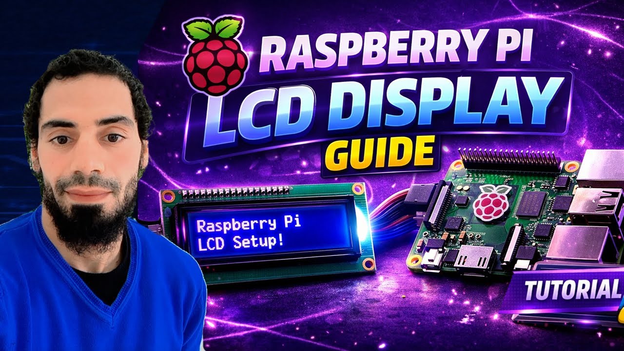 Как использовать ЖК-дисплей с Raspberry Pi 🔥