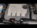 VW Golf 6 1,6 TDI троит двигатель на холодную, повышеный расход, дергается двигатель