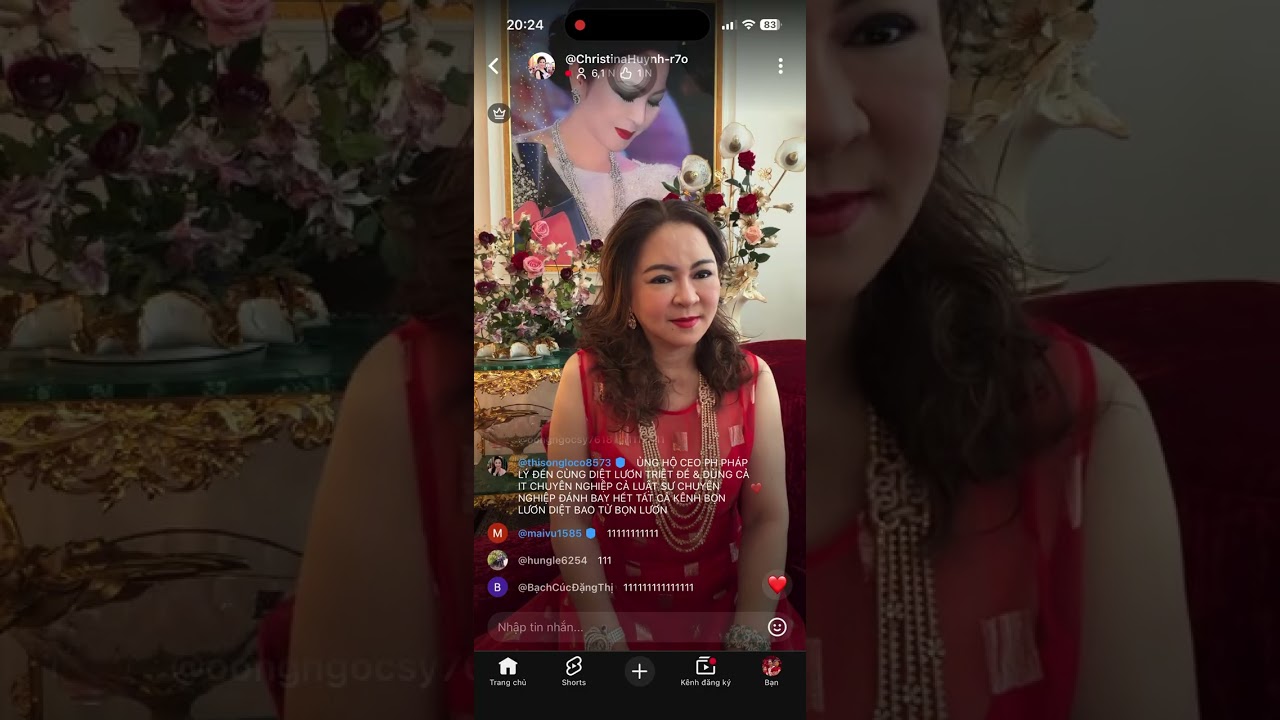 phiên live tôi mung 2 tết