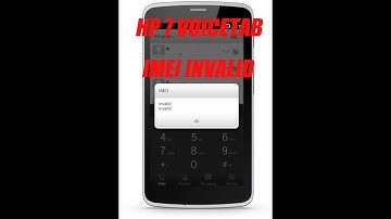 hp 7 voicetab imei invalid