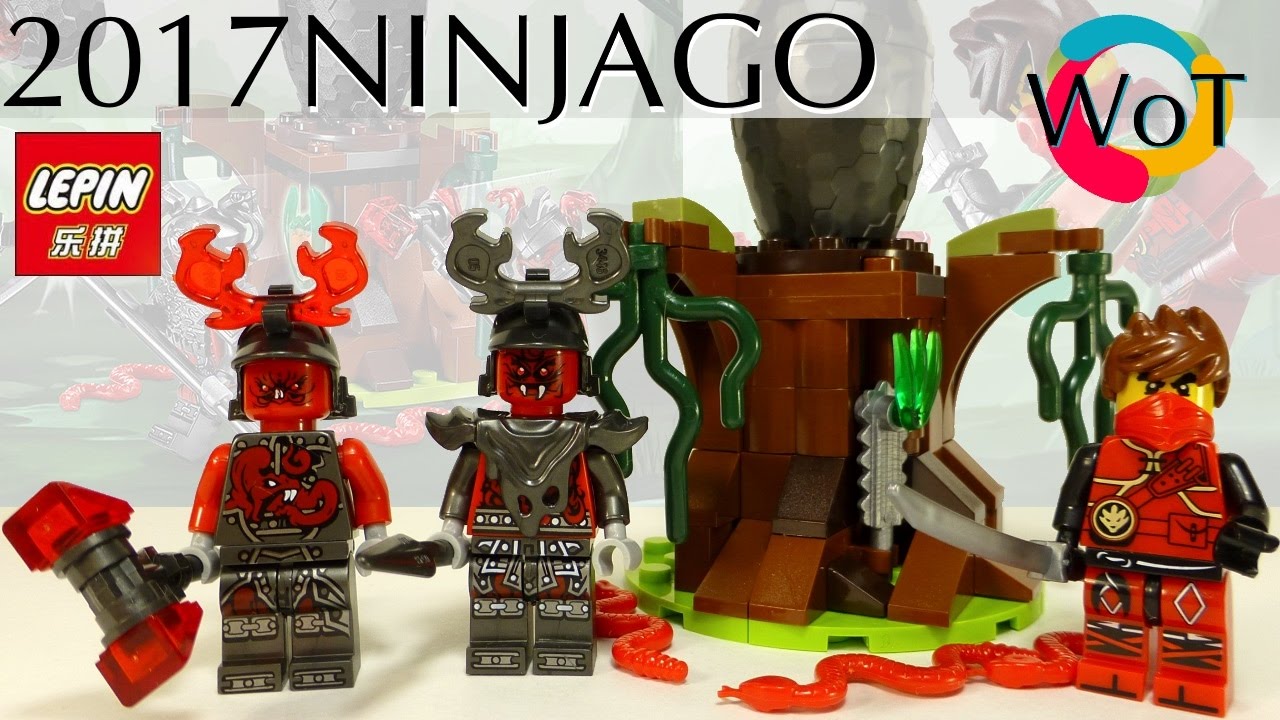 Обзор подделки Лего Ниндзяго 70621 2017 года от Lepin 06047