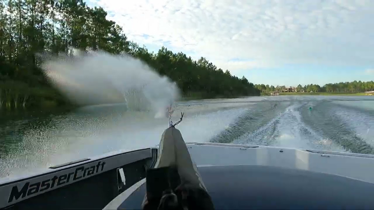 Slalom Waterski Course Aug/Sep 2025 - MMW, 32 mph, 35’ off