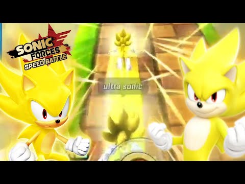 Super Sonic NV14 vs Movie Super Sonic Nv14 | Sonic Forces: Speed Battle