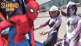 spider comic con verse fan invasion expo