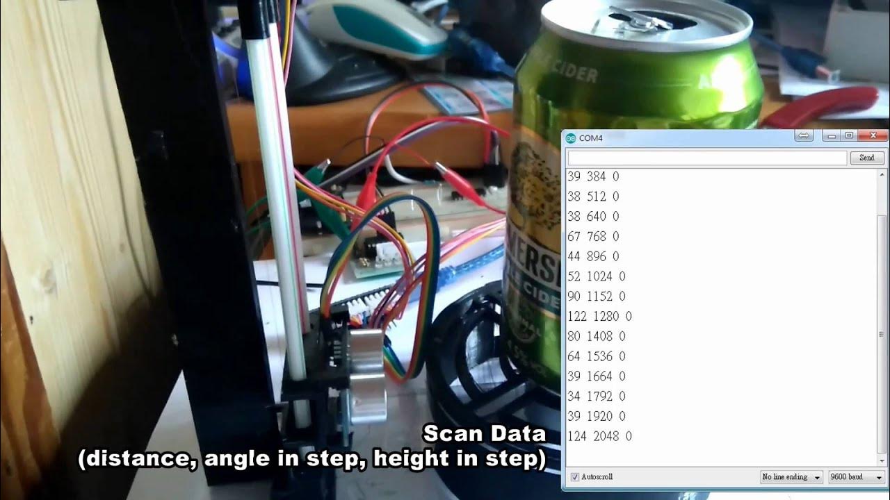 DIY Low Resolution Low Cost 3D Scanner YouTube