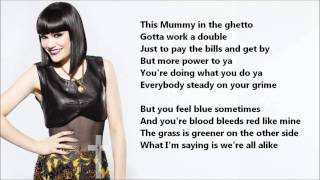 Jessie J - Rainbow /\ Lyrics On A Screen