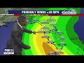 Tropical Storm Elsa: Sunday morning forecast