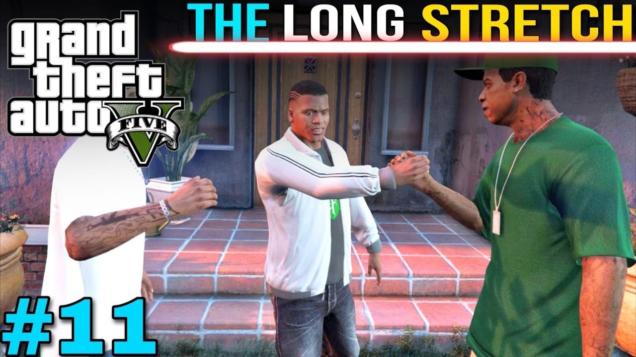 GTA 5 Mission 11 The Long Stretch [Hindi Guide 4k 60fps] gta v