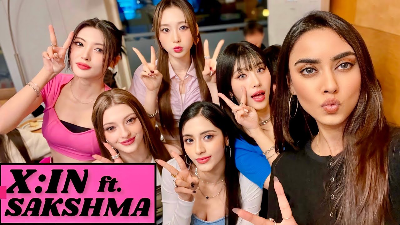 K-Pop X:IN ft. Sakshma Srivastav | Seoul Cafe Vlog | Cake, Coffee