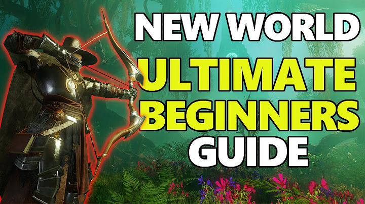 NEW WORLD MMO - ULTIMATE Beginners Guide - Everything You Need To Know