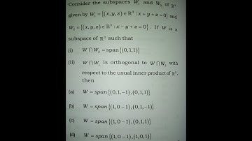 Solved Question of CSIR NET Dec 2018 || Part B || Linear Algebra