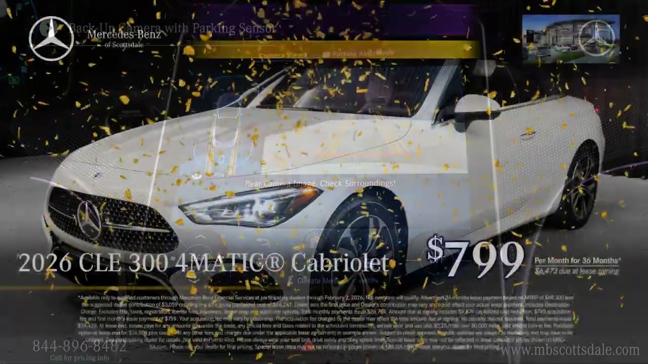 2026 Mercedes-Benz CLE 300 4MATIC® Cabriolet For Sale Lease Scottsdale