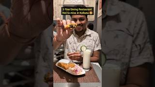3 Fine Dine Restaurant in Kolkata you can't miss 🤤🔥 3 Fine Dine Restaurant in Kolkata you can't miss 🤤🔥