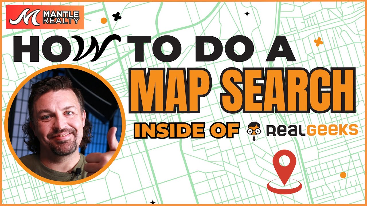 How to use Real Geeks Map Search Tools for Agents and Buyers