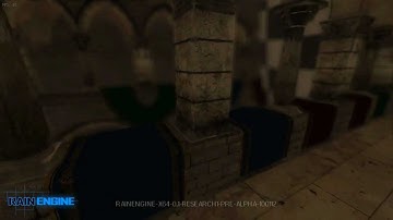 Rain Engine - Depth of field demo