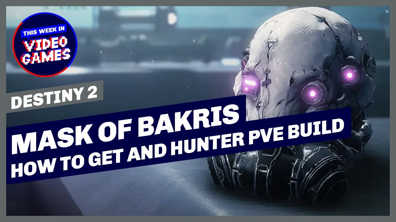 How to get Mask of Bakris (Exotic Hunter Helmet) Plus Stasis Hunter PVE
