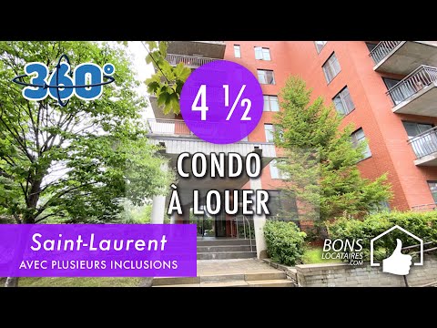 Condo à louer / Visite virtuelle 360° Virtual Tour / Saint-Laurent 4 ½ (BonsLocataires.com)