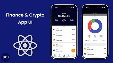 Finance & Crypto App Template in React Native Expo