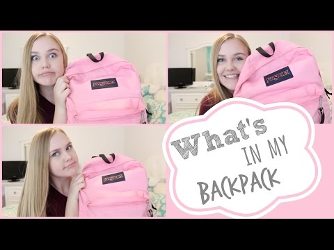 What's In My Backpack❀