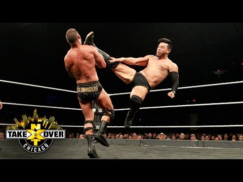 Hideo Itami kicks