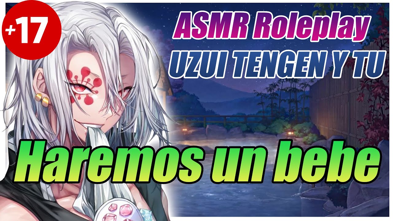 Uzui Tengen y Tu ASMR Roleplay 🔥Tus p3chos son muy suaves ❤️‍🔥 Dejame ayudarte con el jabón 😈❤️