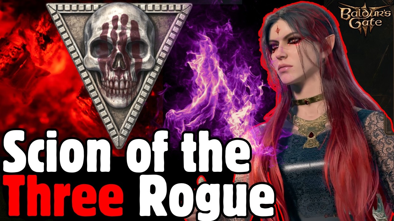 SCION of the THREE Rogue Mod Build | Baldur's Gate 3