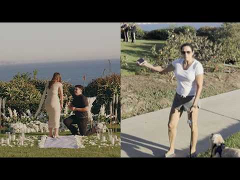 Laguna Beach 'Karen' Interrupts Proposal With Racist Outburst