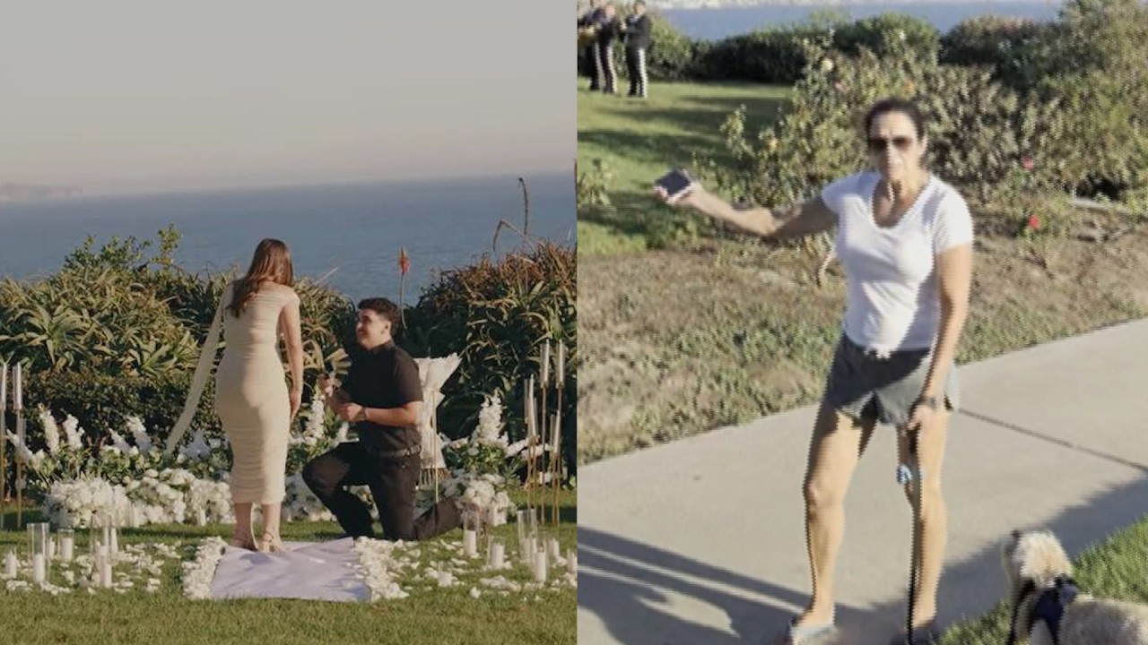 Laguna Beach 'Karen' Interrupts Proposal With Racist Outburst