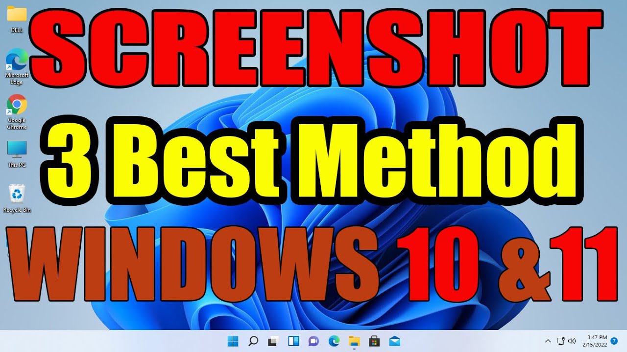 Screenshot Printscreen in Windows 10 And Windows 11. Fast Printscreen
