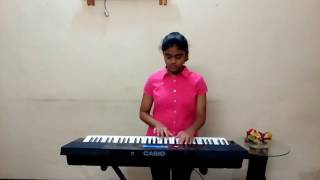 KeyboardMagic of Hindustani Raag Brindavani Sarang by Aditi Sanvi Raju