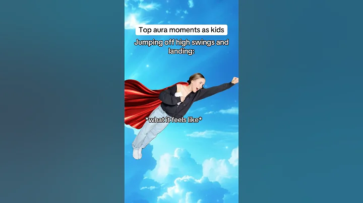 Top aura moments as kids #pov #relatable #comedy #skit