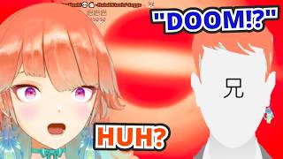 Kiara Was Shocked That Even Her Brother Knew Her "DOOM?!" Meme