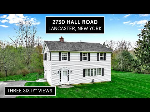2730 Hall Rd, Lancaster, NY home video tour