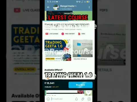 How to download Bengal trader latest course trading Geeta at ₹199/-ONLY 🔥#nifty50 #nifty50#investing