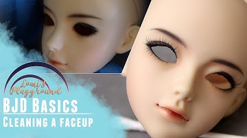 BJD Basics: How to clean a dirty faceup without removing it