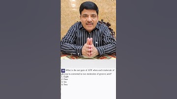 NEET 2022 PYQ from Respiration in Plants - 2 Similar MCQ Answers in Video Description