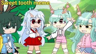 Sweet tooth meme [] Gacha Club [] Bnha [] Trend