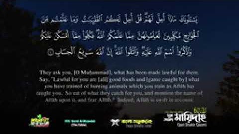 005) সূরা আল মায়েদাহ | سورة المائدة Surah Al Ma'idah | Qari Shakir Qasmi | RL RIAD HOSSAIN