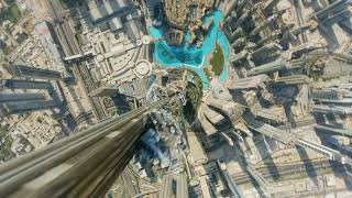 FPV Dive Burj Khalifa Top to Bottom - André Larsen screenshot 2
