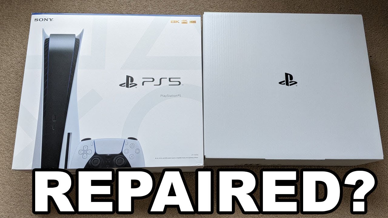 BROKEN PS5 (UPDATE) SONY SENT ME A BRAND NEW PS5....OR DID THEY? 