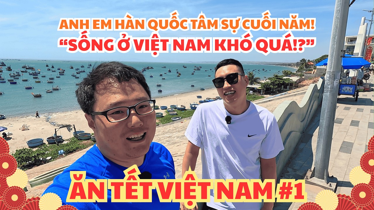 ĂN TẾT VIỆT NAM #1: ANH EM HÀN QUỐC TRẢI LÒNG CUỐI NĂM - PHÁT SỐT VỚI HẢI SẢN VIỆT | 3 Anh Em 🇰🇷