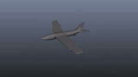 Maya Aeroplane Modeling