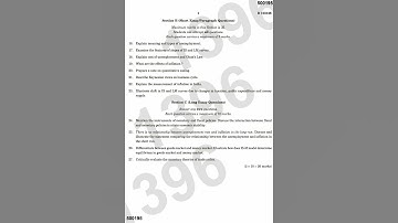 4th sem | BA Economics | Macro economics-2 | Calicut university | PY QPs | 2024