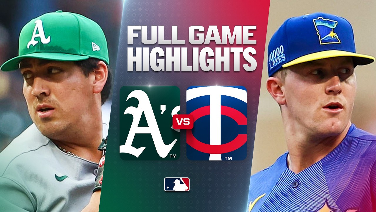 ATHLETICS vs. TWINS: Official Full Game Highlights (July 24) | 2026 MLB Season