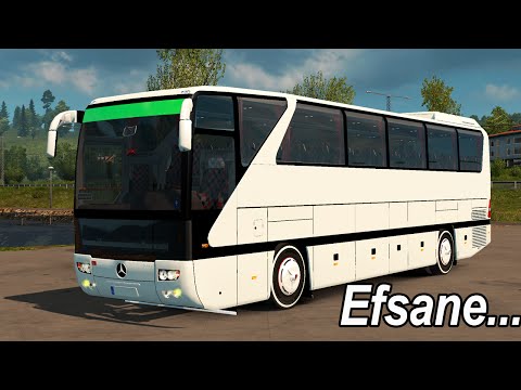 Euro Truck Simulator 2'de Efsane Otobüs Mercedes-Benz O403!