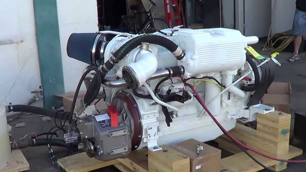 First engine start of engine 2 cummins qsc 600hp youtube