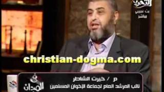 السؤال الذى اغضب خيرت الشاطر على الهواء