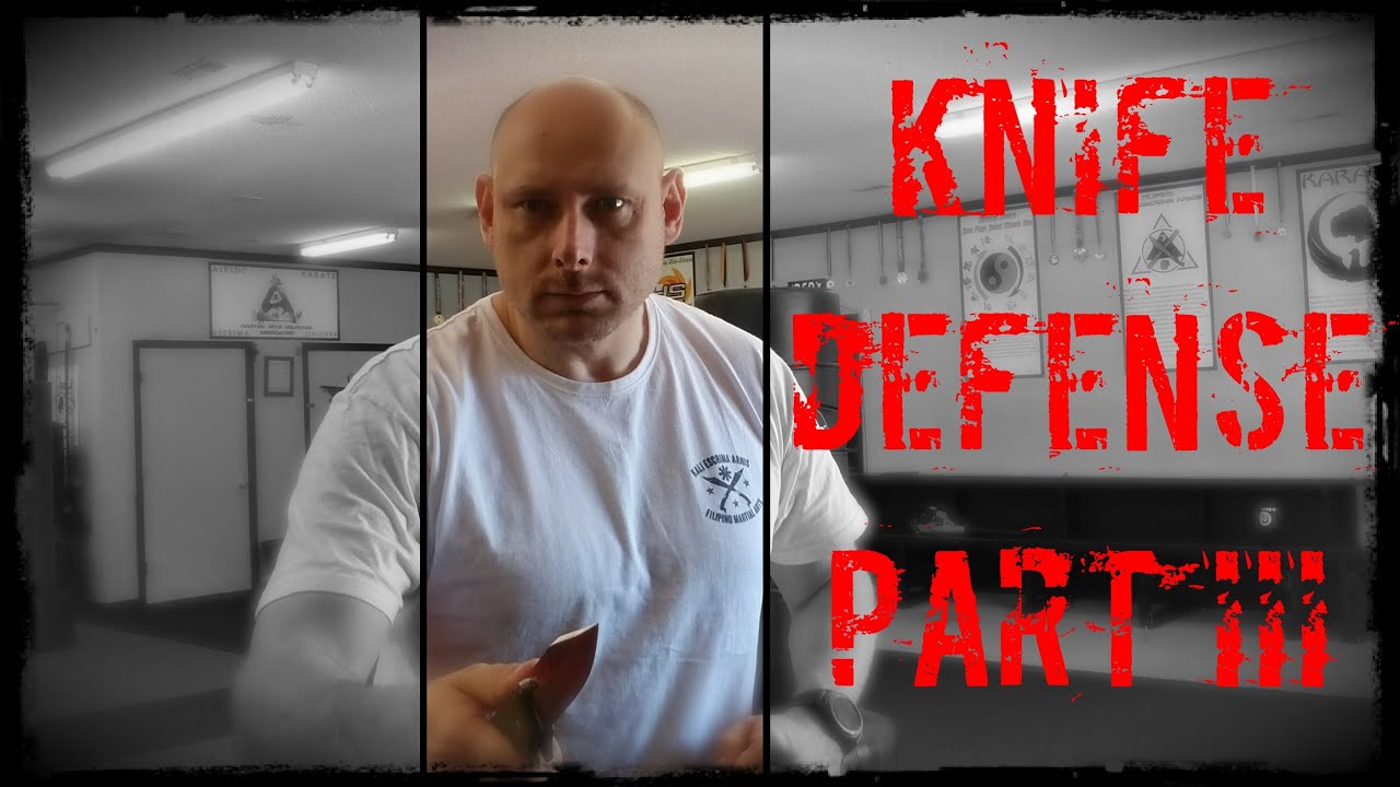 Knife Defense Techniques You Must Know (Part 3 Defend The Stab) YouTube