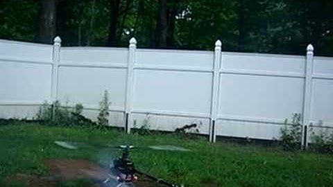 Trex-600n  test hover after crash. #1