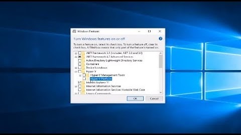 Microsoft Hyper-V Error: "Hyper-V Cannot Be Installed: A Hypervisor Is Already Running" FIX